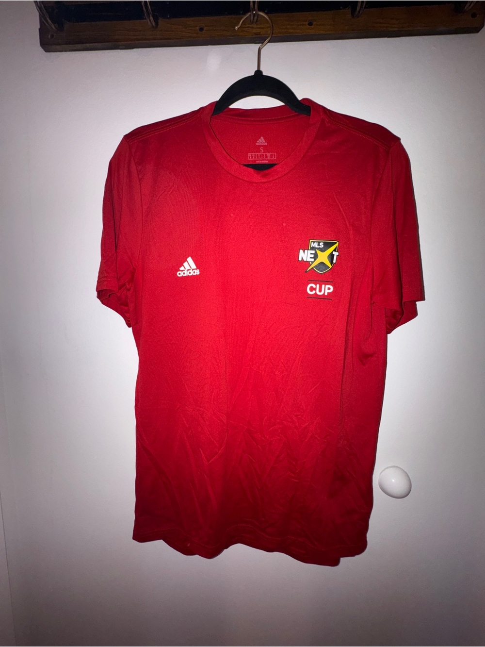 adidas Red MLS Next Cup Men’s Soccer Jersey